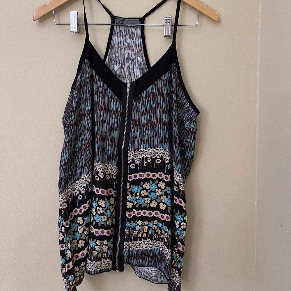 Zippered Blouse